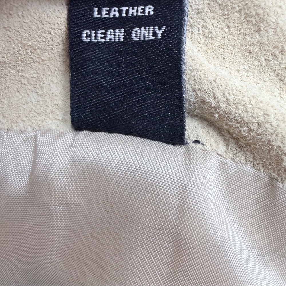 Ideology women's 100% suede leather skirt - Picture 9 of 10